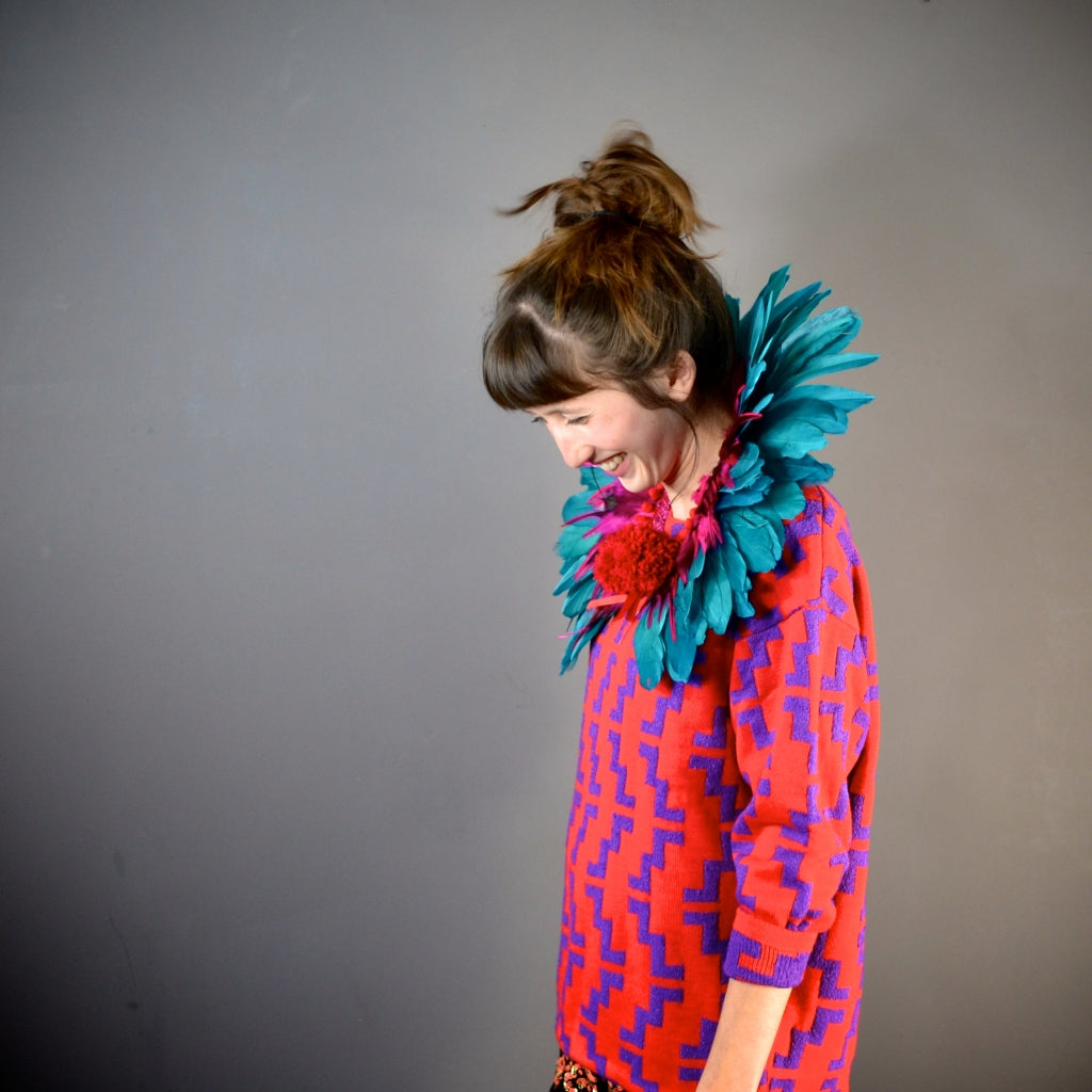 Lola Feather Collar