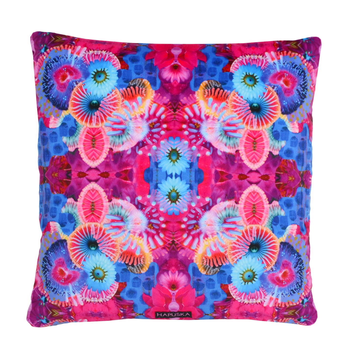 Reef Cushion - Eco Velvet