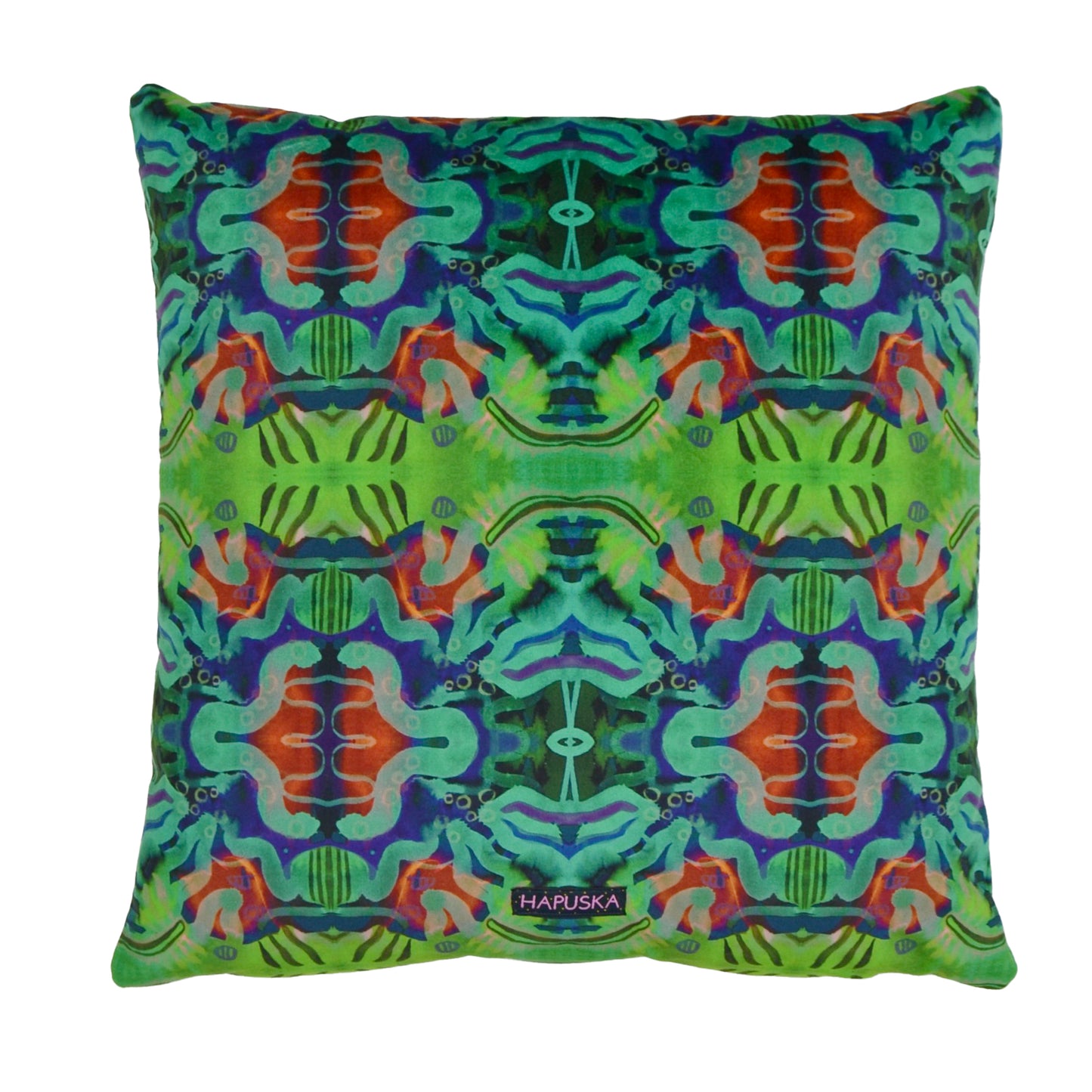 Jungle Cushion - Eco Velvet