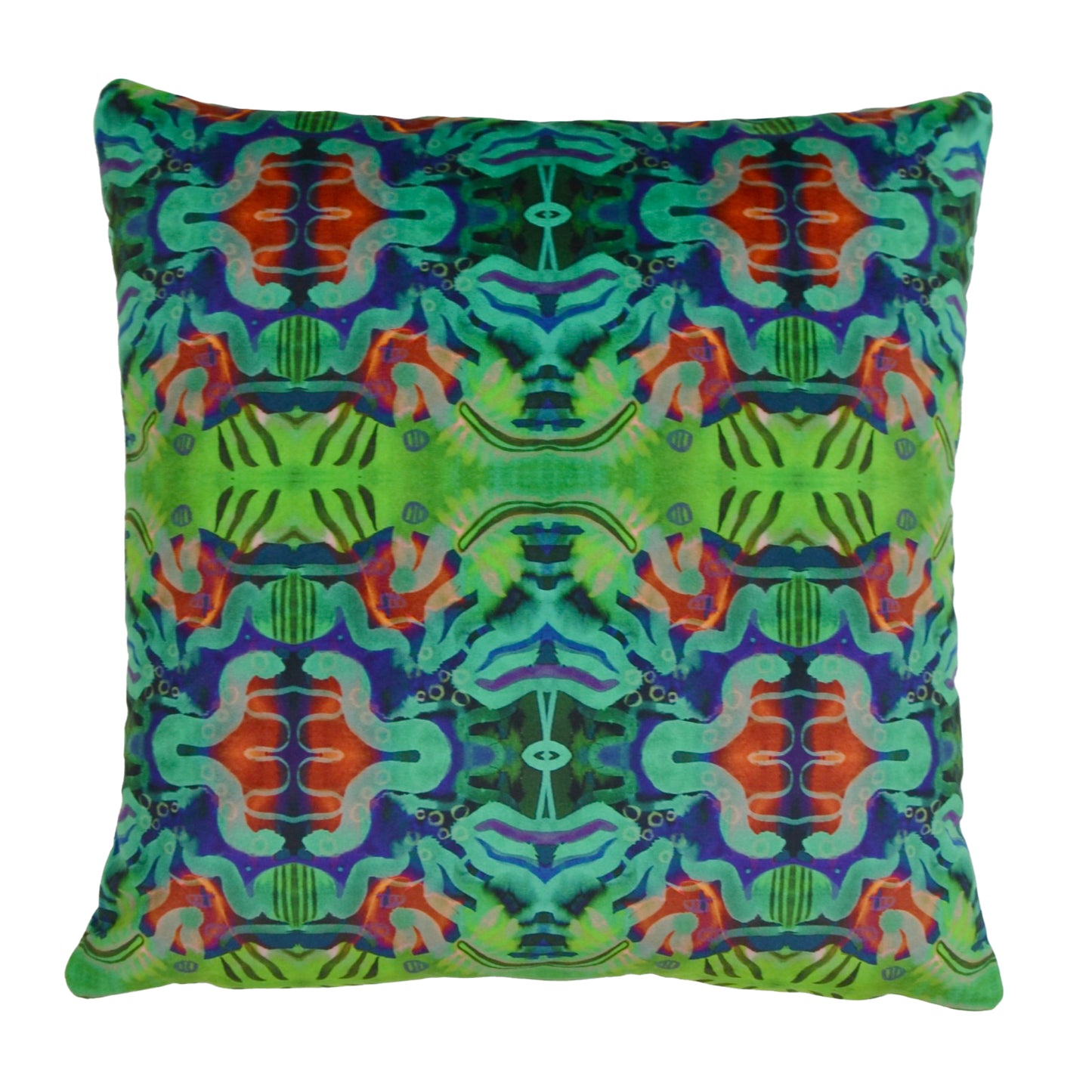 Jungle Cushion - Eco Velvet