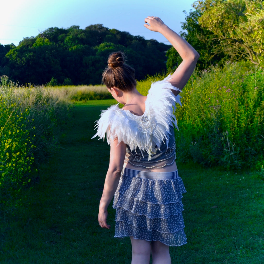 Tranquility Feather Collar