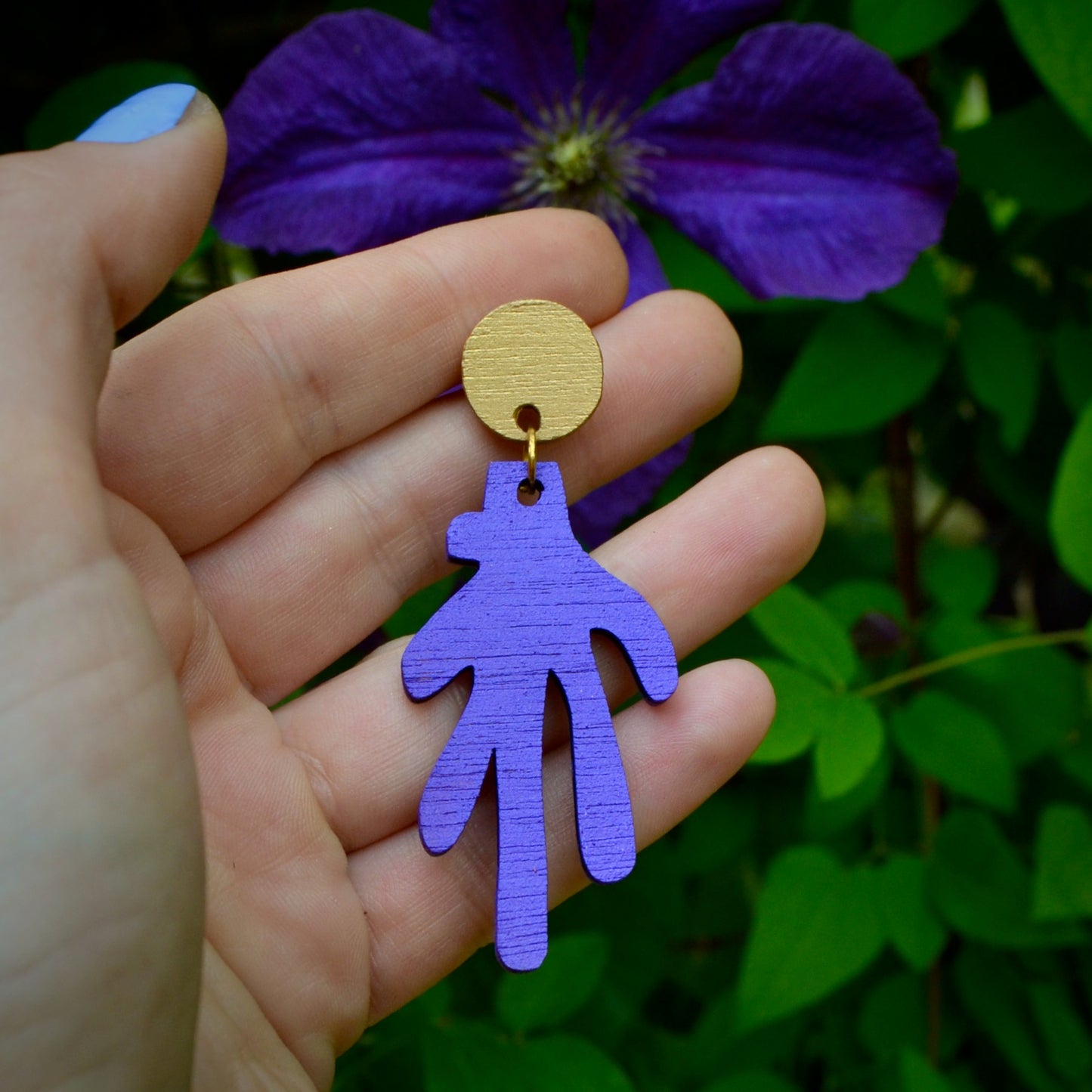 Lilac Matisse Earrings