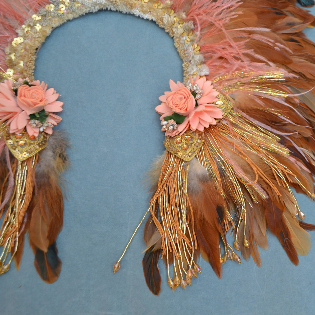 Sequoia Feather Collar